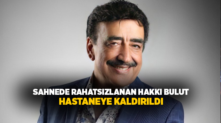 İstanbul'da bir restoranda sahne alan ünlü şarkıcı Hakkı Bulut sahnede