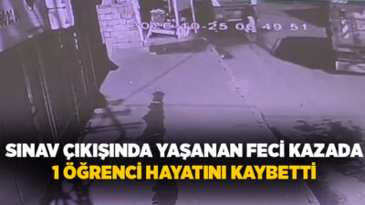 Ağrı’da beton mikserinin KPSS ortaöğretim sınavından çıkan öğrencilere çarptığı kazada
