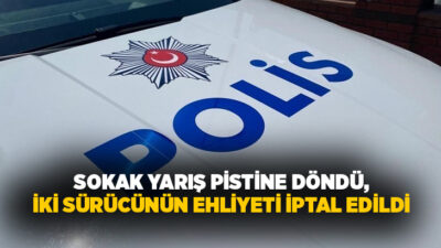  Aydın'ın Efeler ilçesinde sosyal medyada araçların yarış yaptığı görüntüler üzerine
