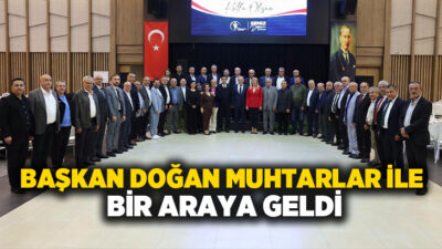 Merkezefendi Belediye Başkanı Şeniz Doğan, 19 Ekim Muhtarlar Günü için