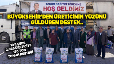 Denizli Büyükşehir Belediyesi’nin artan yem maliyetlerine karşı üreticiyi desteklemek ve