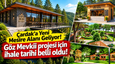 Denizli'nin Çardak ilçesinde vatandaşların sosyal yaşamına katkı sağlayacak önemli bir