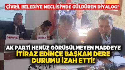 Çivril Belediyesi Ekim ayı meclis toplantısında AK Parti Grup Başkanı'nın
