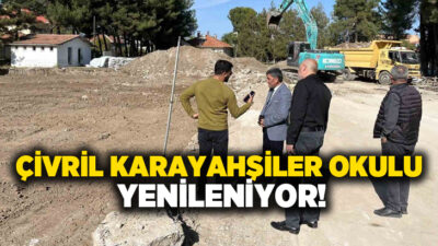 Denizli’nin Çivril ilçesine bağlı Karayahşiler Mahallesi’nde mevcut ilkokul ve ortaokulun