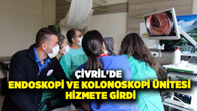 Çivril Şehit Hilmi Öz Devlet Hastanesine bağışlanan endoskopi ve kolonoskopi