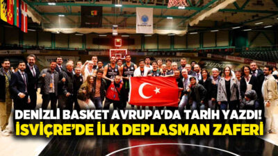 Avrupa kupalarında ilk kez mücadele eden Yukatel Denizli Basket, FIBA