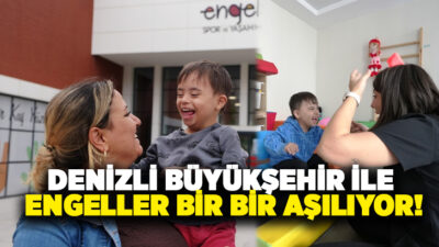 Down sendromlu 5 yaşındaki Hüseyin Fatih Hız, Denizli Büyükşehir Belediyesi