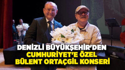 Denizli Büyükşehir Belediyesinin Cumhuriyet’in 103. yılı kutlamaları kapsamında düzenlediği Bülent