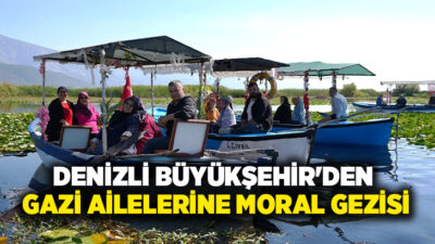 Denizli Büyükşehir Belediyesi, gazi eşleri ve yakınları için özel bir