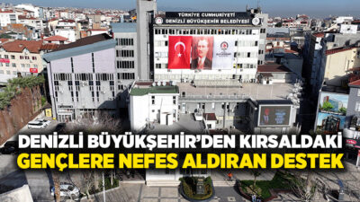 Denizli Büyükşehir Belediyesi’nin ekonomik zorluklar nedeniyle yuva kurmakta zorlanan dar