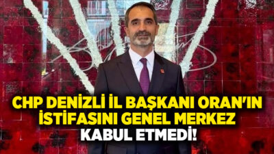 CHP Denizli İl Başkanlığı görevine Temmuz ayında atanan ve sağlık