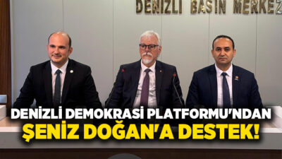 Odalar ve sivil toplum kuruluşlarının oluşturduğu Denizli Demokrasi Platformu, Merkezefendi