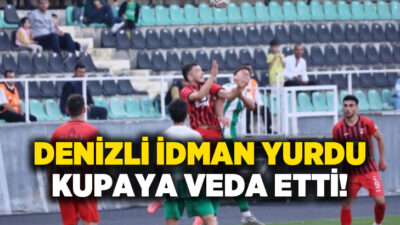 Ziraat Türkiye Kupası 2. Eleme Turu mücadelesinde Denizli İdman Yurdu