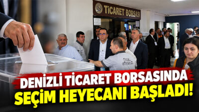 Denizli Ticaret Borsası’nda (DTB) 2026-2030 döneminde görev yapacak organ üyelerinin
