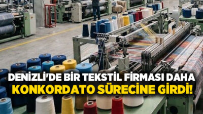 Denizli'de tekstil sektöründe faaliyet gösteren Uğurlu Baskı Boya Dokuma Tekstil