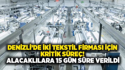 Denizli’de faaliyet gösteren Akay Baskı Tekstil ve Azur İhracat Tekstil’in