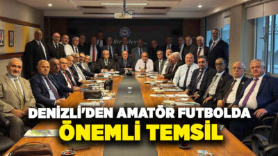 Denizli Amatör Spor Kulüpleri Federasyonu Başkanı Feyyaz Ceşen, son yapılan