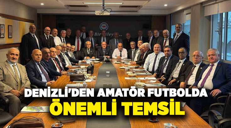Denizli Amatör Spor Kulüpleri Federasyonu Başkanı Feyyaz Ceşen, son yapılan