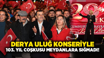 Denizli Büyükşehir Belediyesi tarafından düzenlenen 29 Ekim Cumhuriyet Bayramı kutlamaları