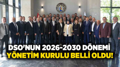 Denizli Sanayi Odası’nın (DSO) 2026-2030 dönemine ilişkin seçim süreci tamamlandı.