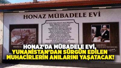 Denizli’nin Honaz ilçesinde, 1924 yılında Yunanistan’dan Türkiye’ye gelen mübadillerin hatıralarını