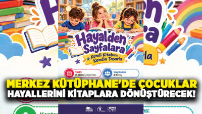 Merkezefendi Belediyesi, çocukların hayal güçlerini geliştirmek ve kitaplarla olan bağlarını