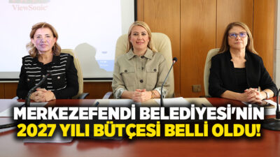 Merkezefendi Belediye Meclisi’nin Ekim Ayı toplantısında yapılan görüşmeler sonucunda 2027