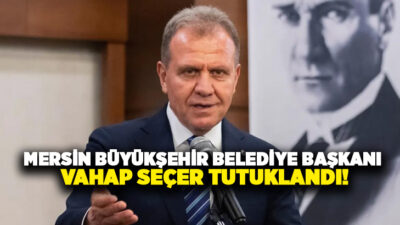 Mersin Büyükşehir Belediyesi ile Yenişehir ve Mezitli belediyelerine yönelik yürütülen
