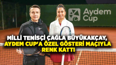 Aydem Enerji’nin Denizli’de düzenlediği Aydem Cup T500 Masters Tenis Turnuvası,