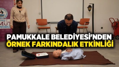 T.C. Pamukkale Belediyesi, toplum sağlığı ve acil durumlara hazırlık konusundaki