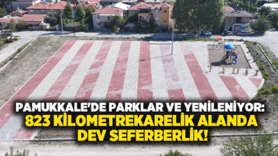 Denizli’nin yaklaşık 823 kilometrekarelik yüzölçümü ve 61 mahallesiyle en büyük