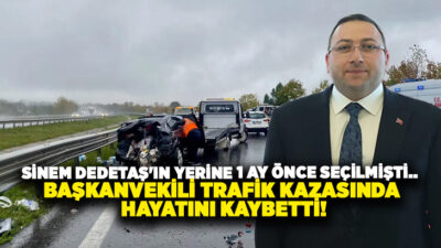 Anadolu Otoyolu’nun Düzce kesiminde iki otomobilin çarpışması sonucu meydana gelen